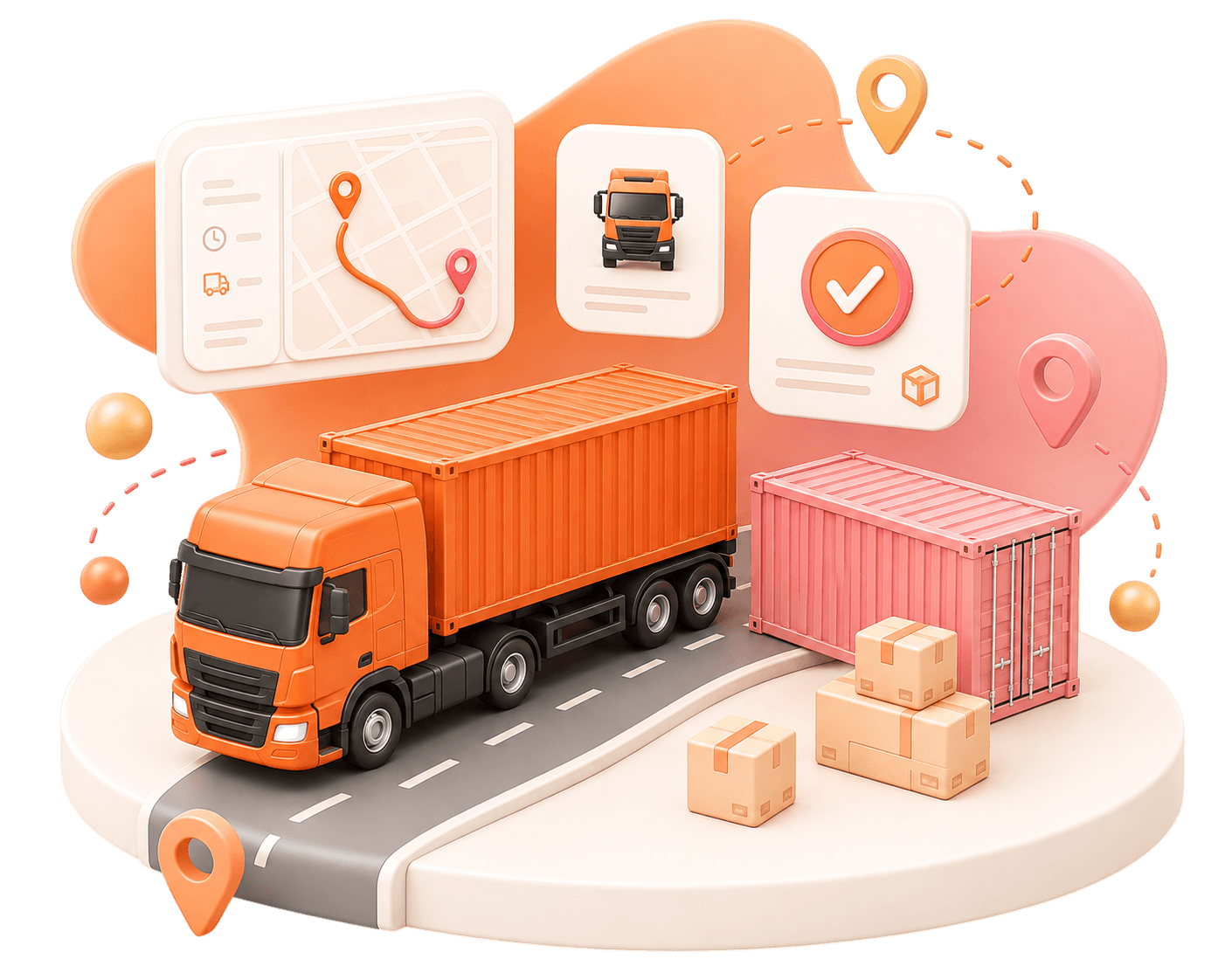 Automotive and logistics software for fleet and transportation management