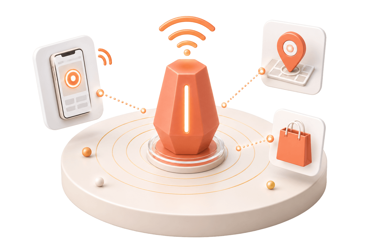 Beacon app development using Bluetooth Low Energy for location-based experiences