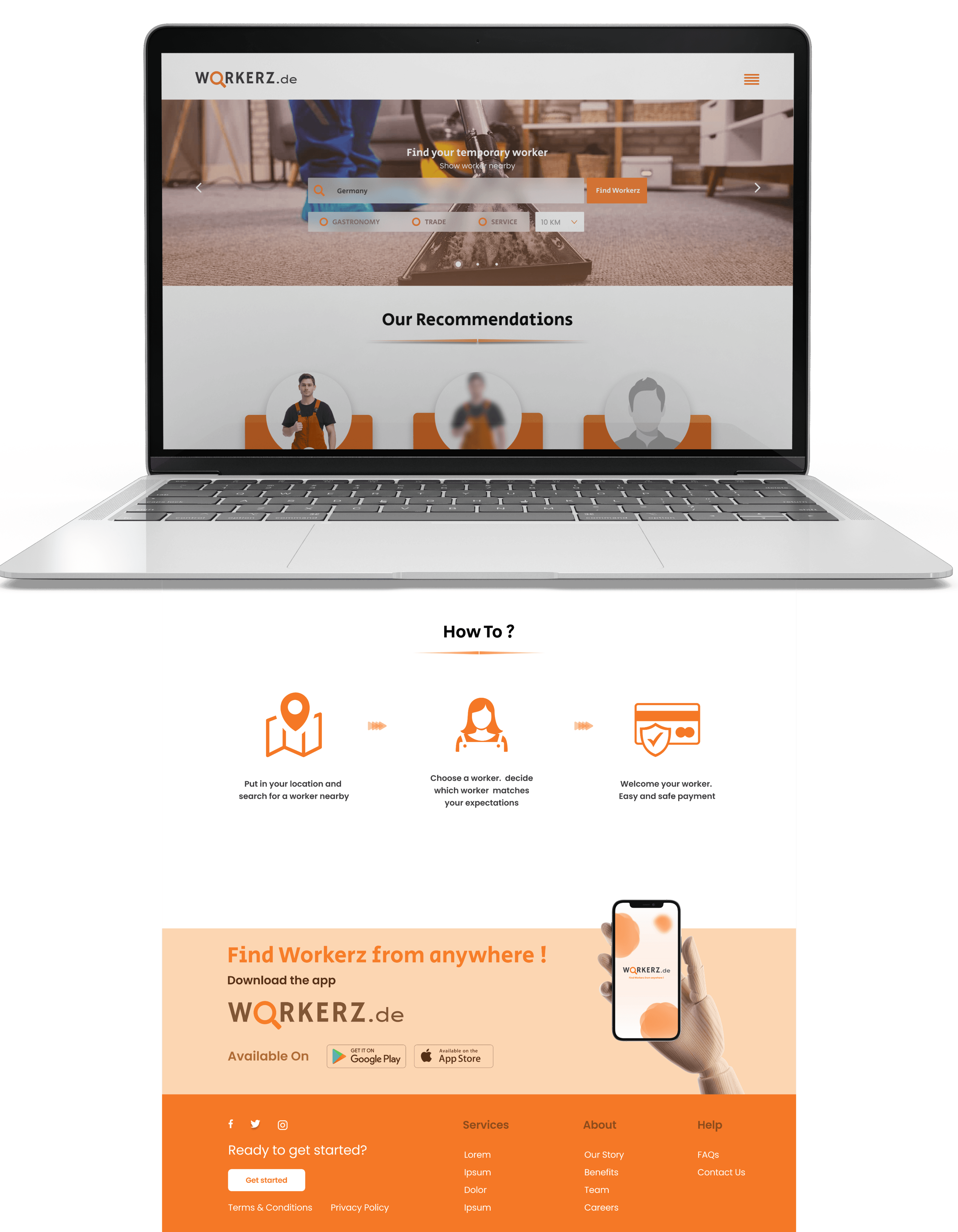 PDP - Main Page