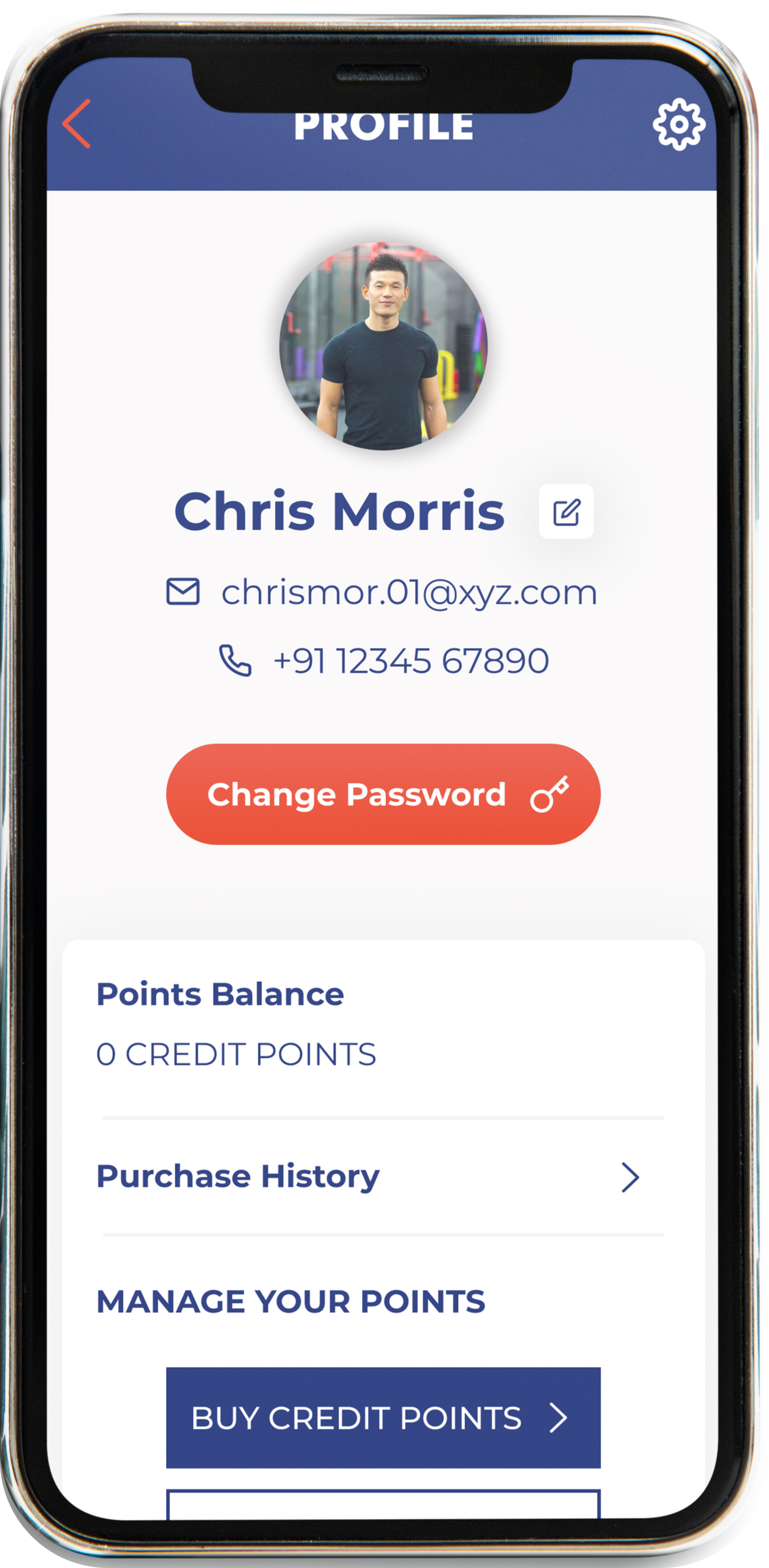 Title - Profile Screen