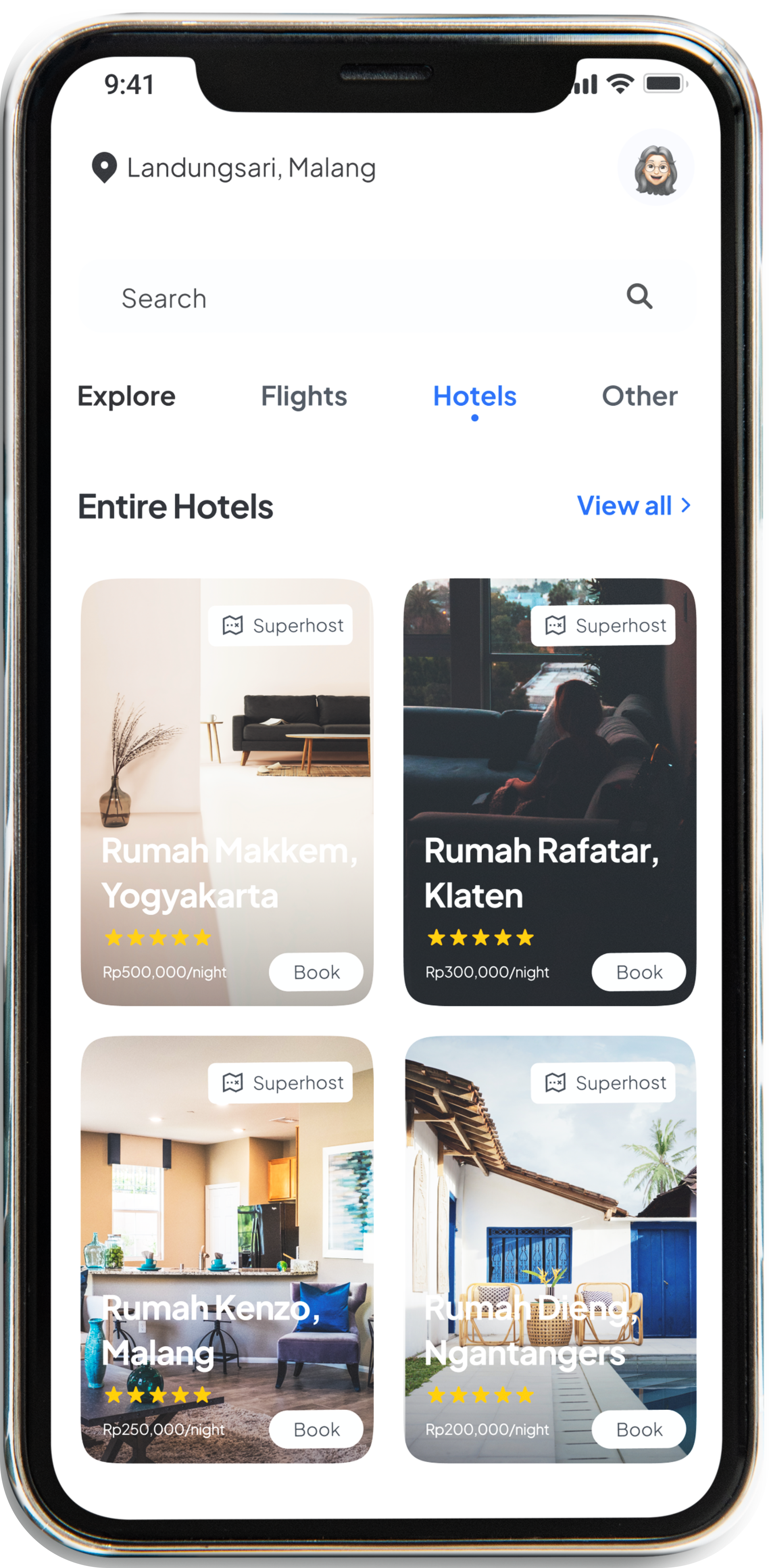 Title - Hotels Search
