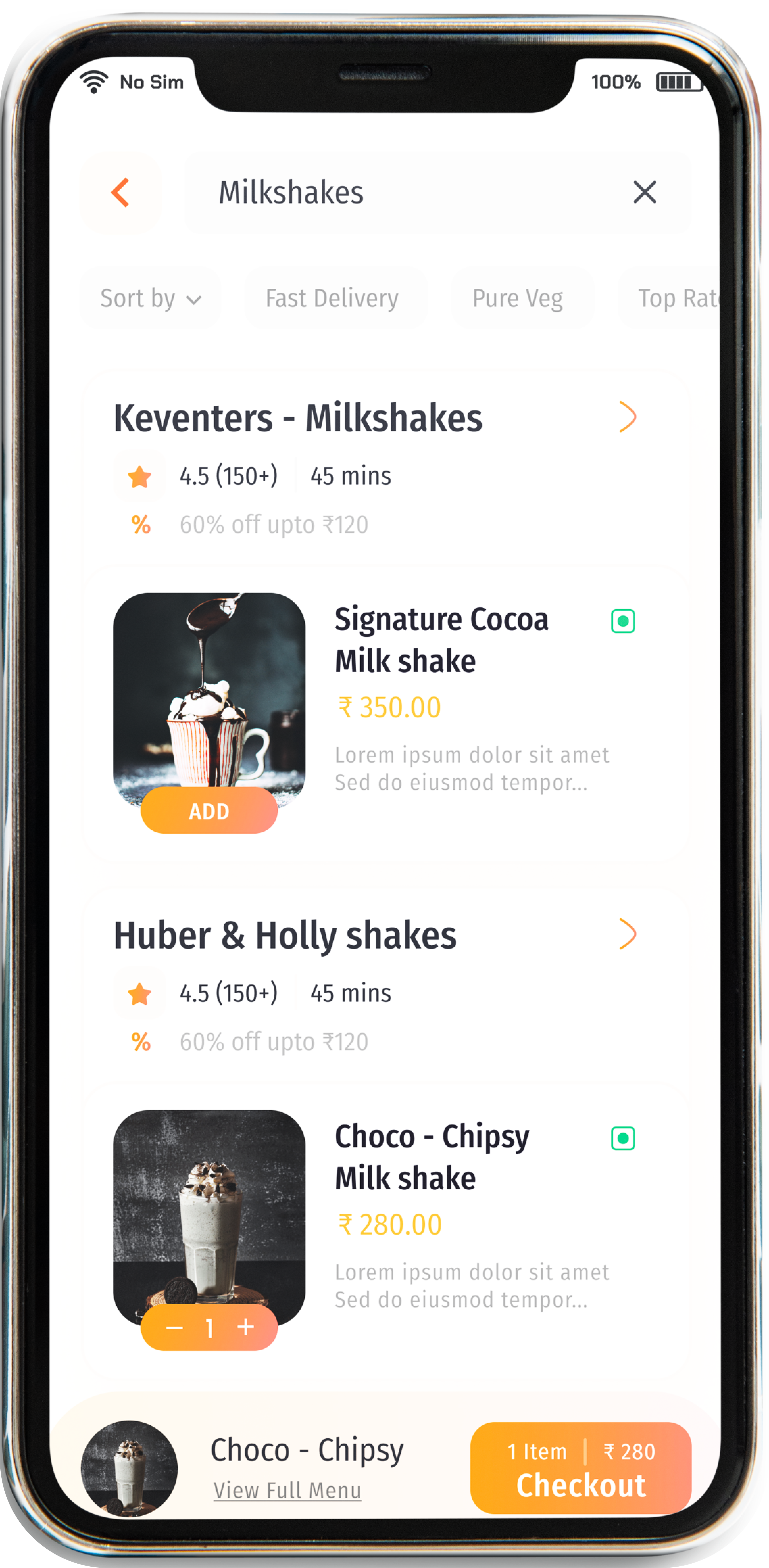 Title - Restaurant listing