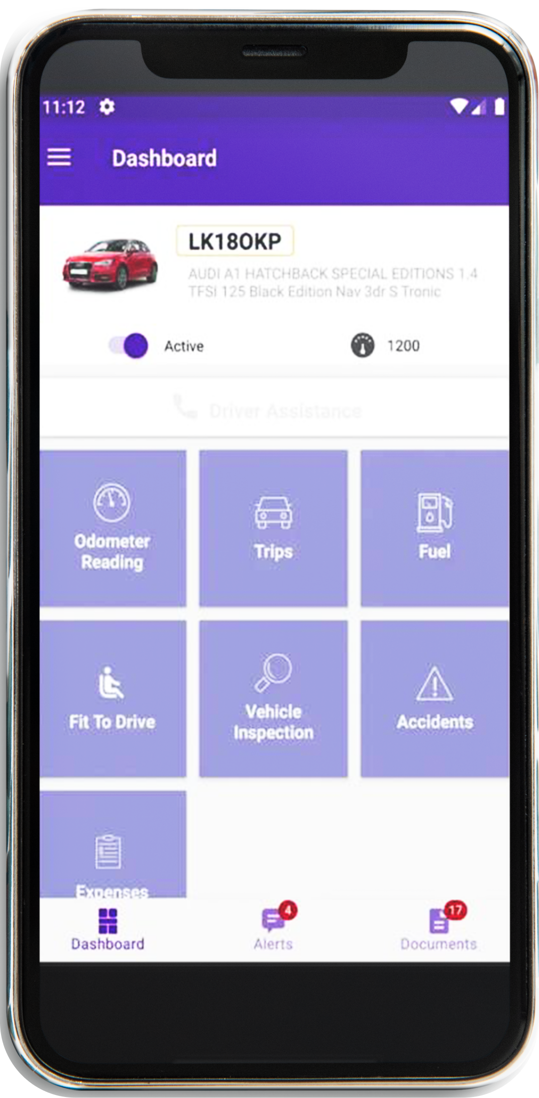 Title - Dashboard Screen