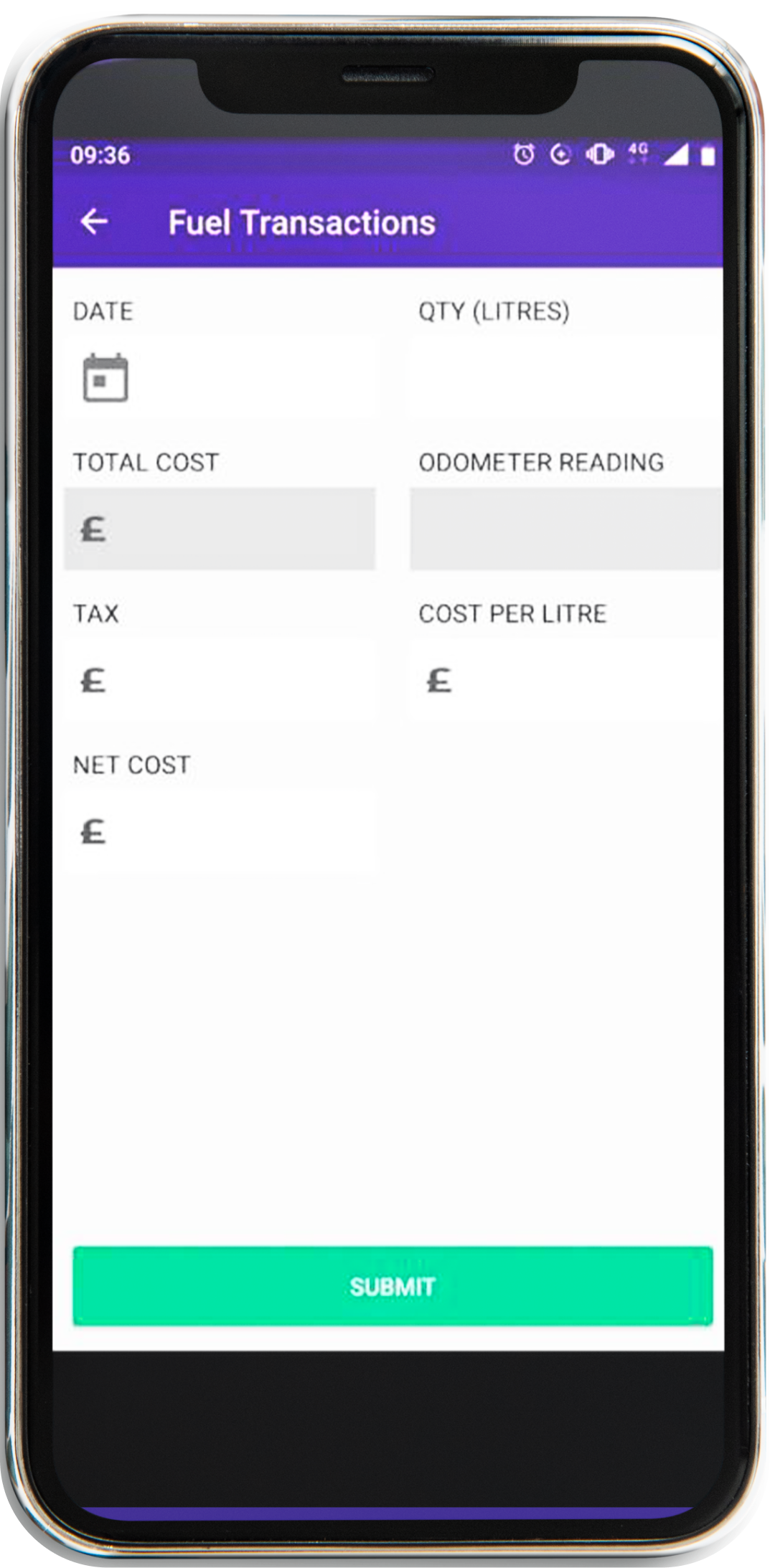 Title - Transactions Screen
