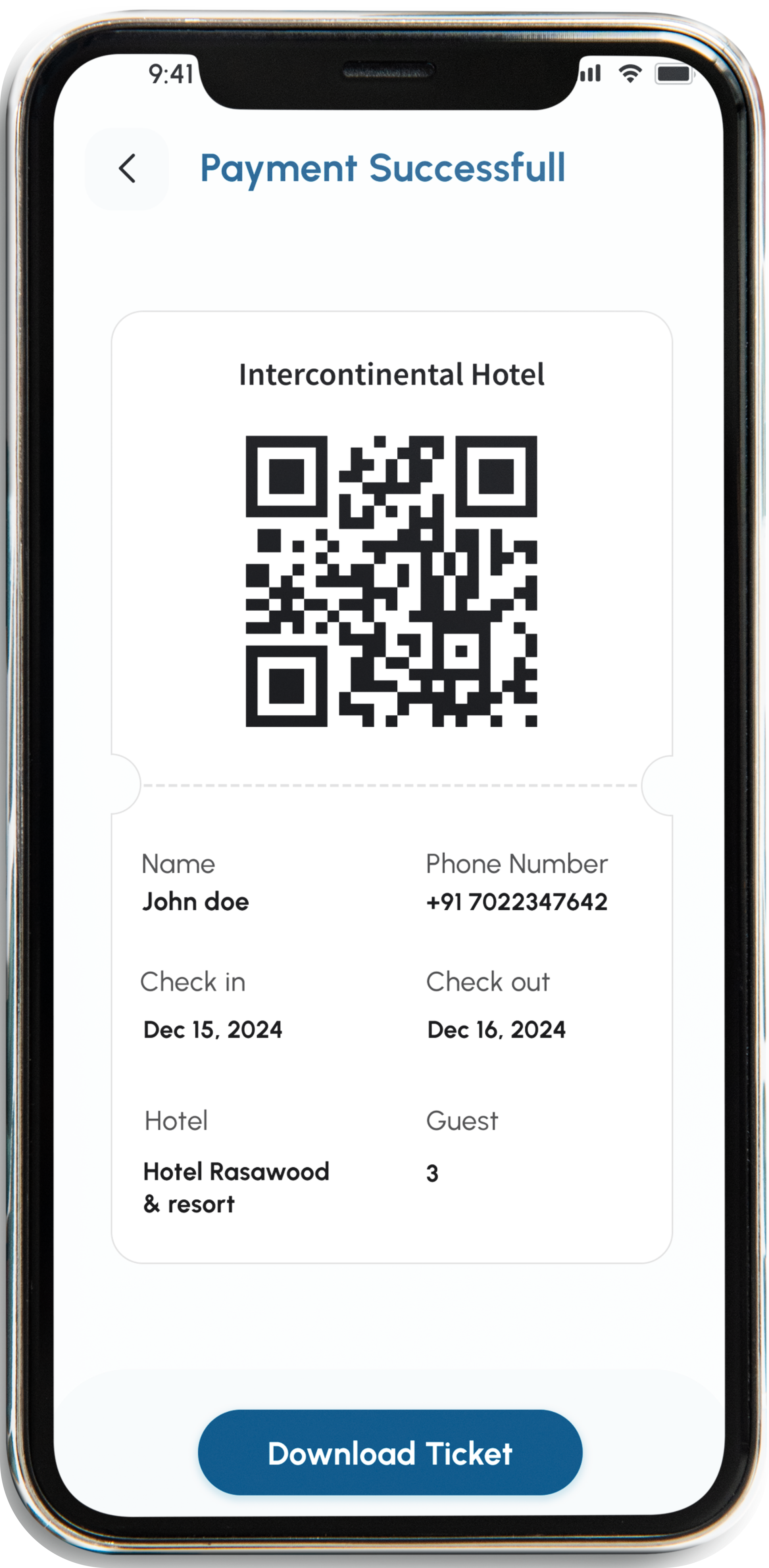 Title - Payment Successfull