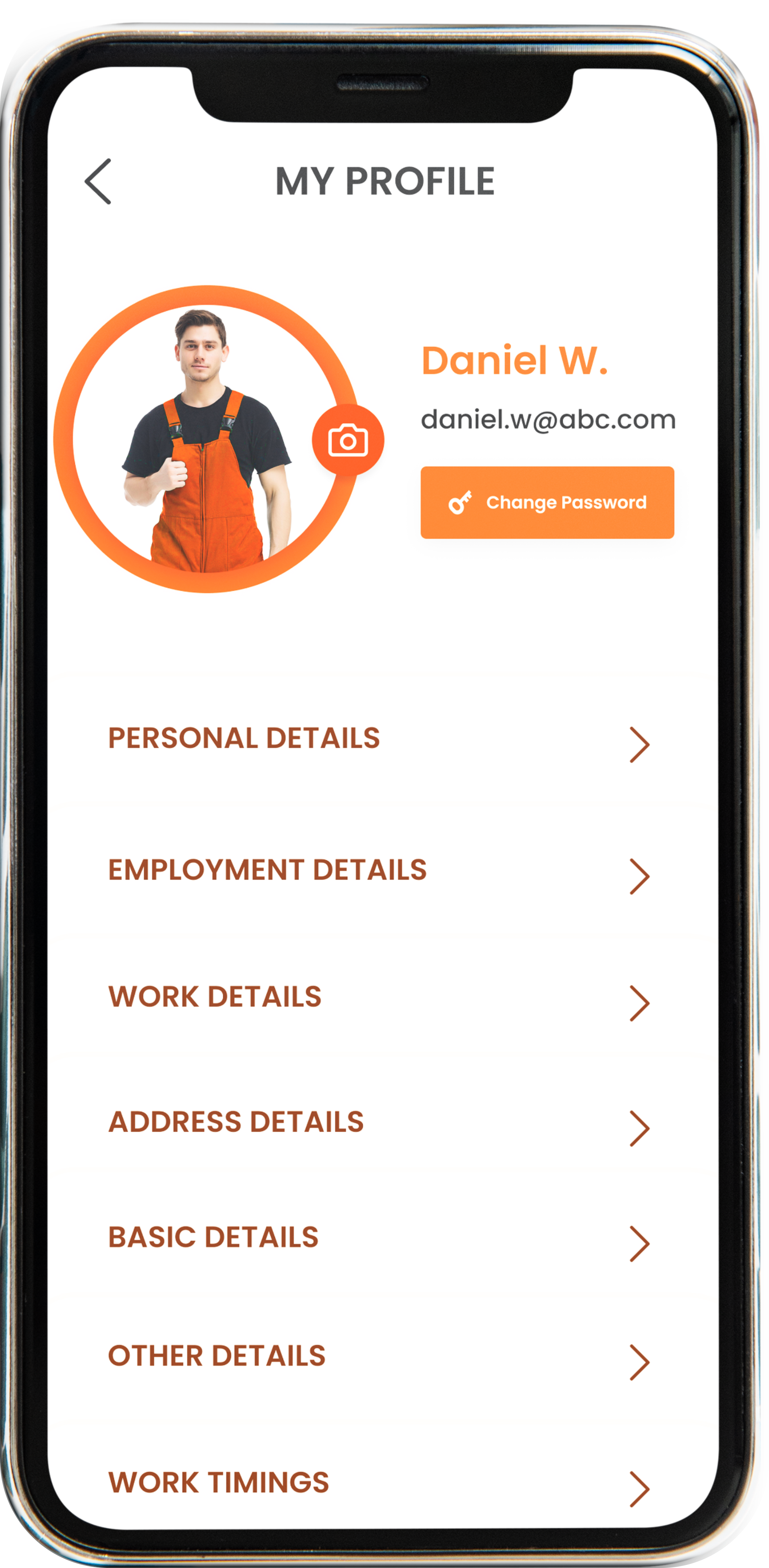 Title - Profile Screen