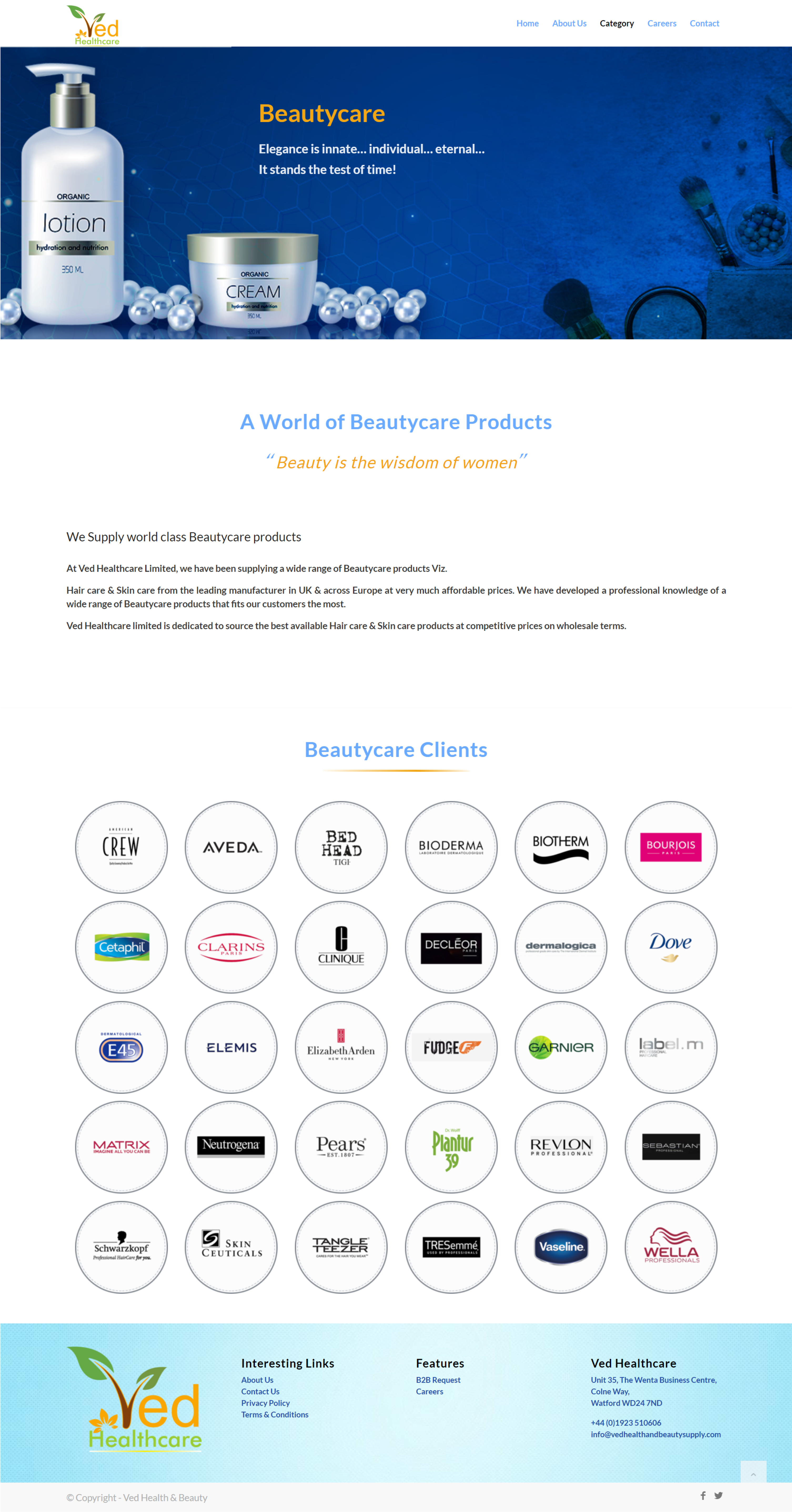 PDP - Beautycare Page