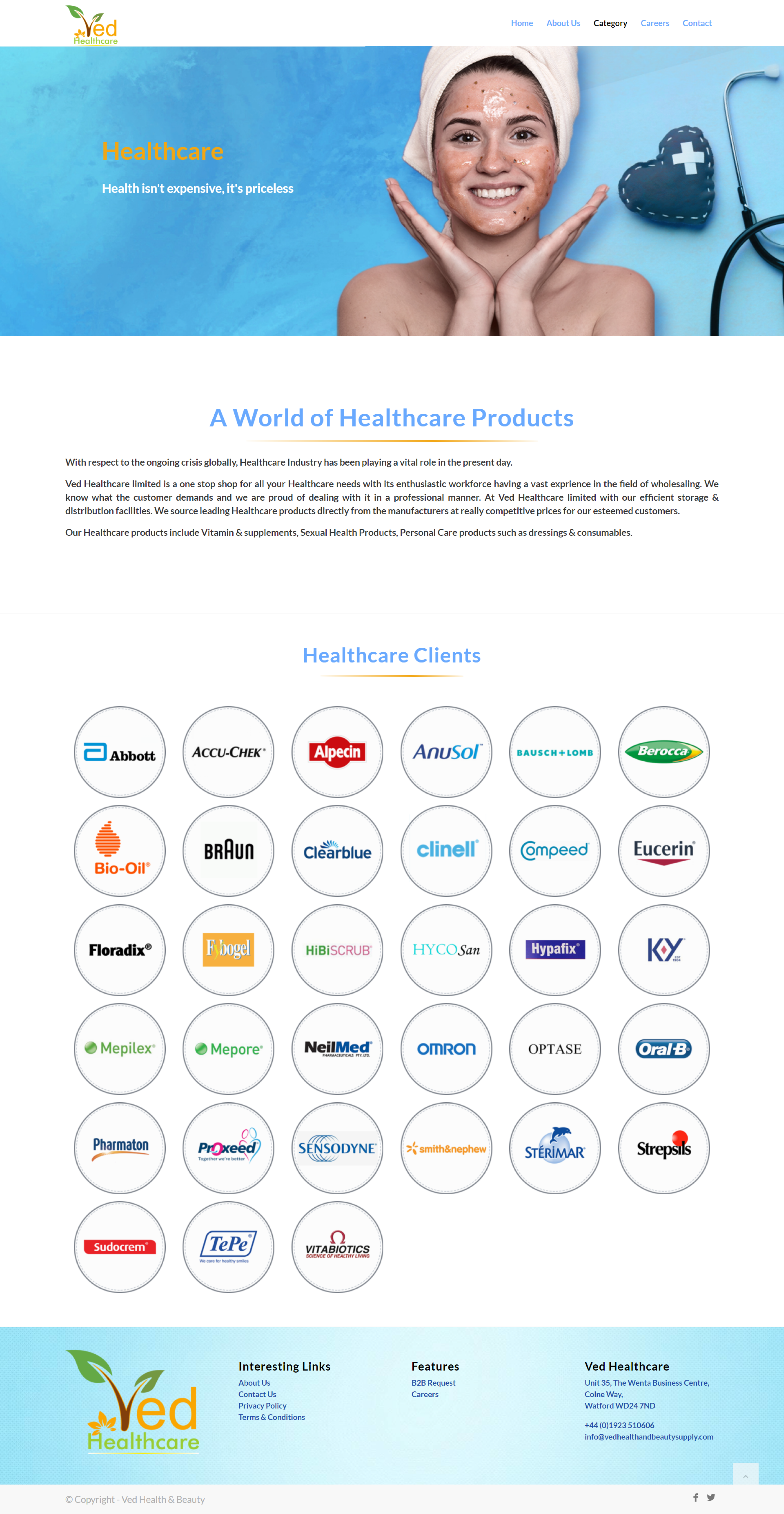 PDP - Healthcare Page